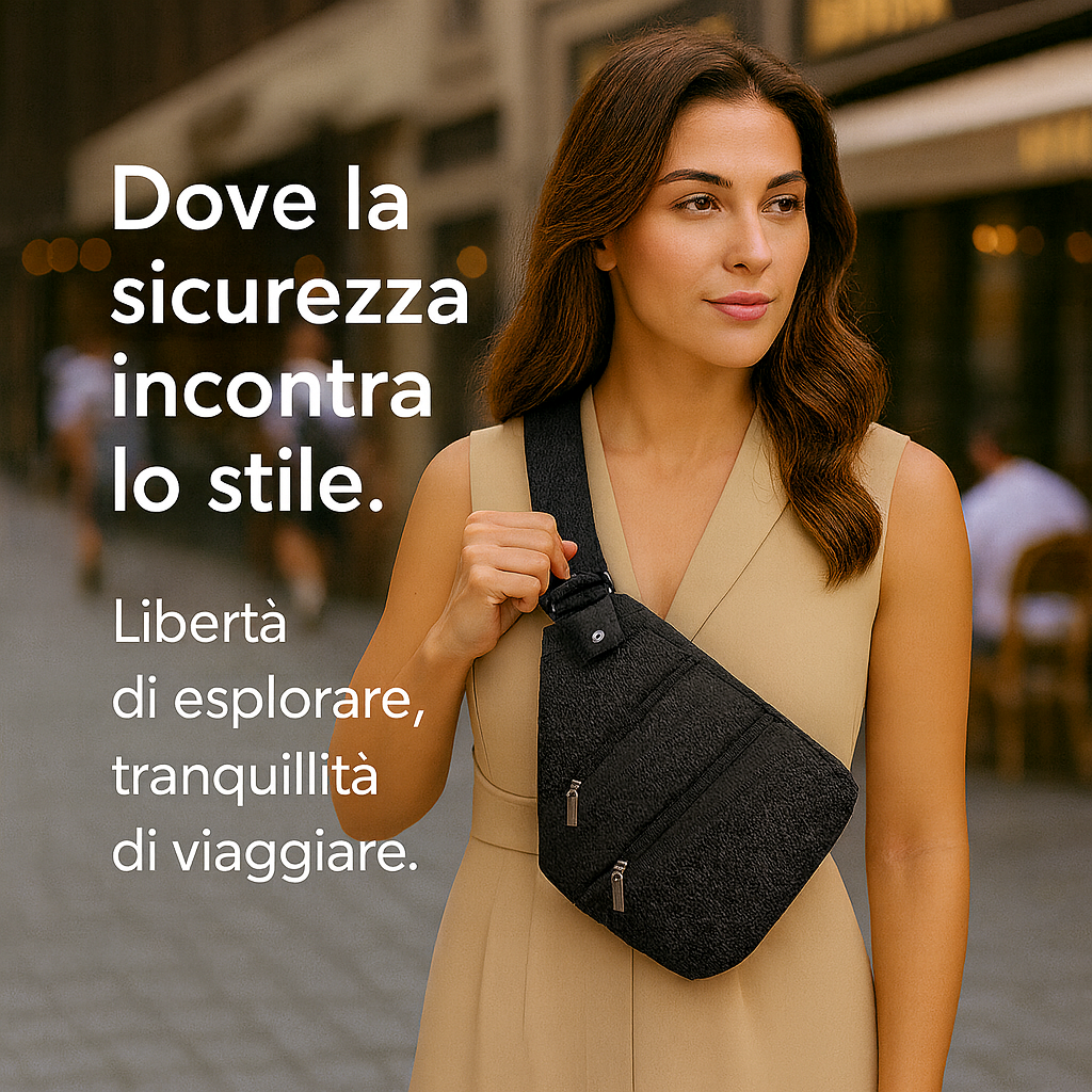 Tracolla Anti-Borseggio - AETHER SECURITY
